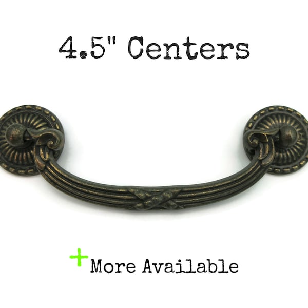 Drawer Pulls 4.5 Inch Center to Center Etsy