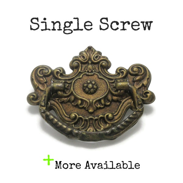 Antique Drawer Pull Parts Etsy