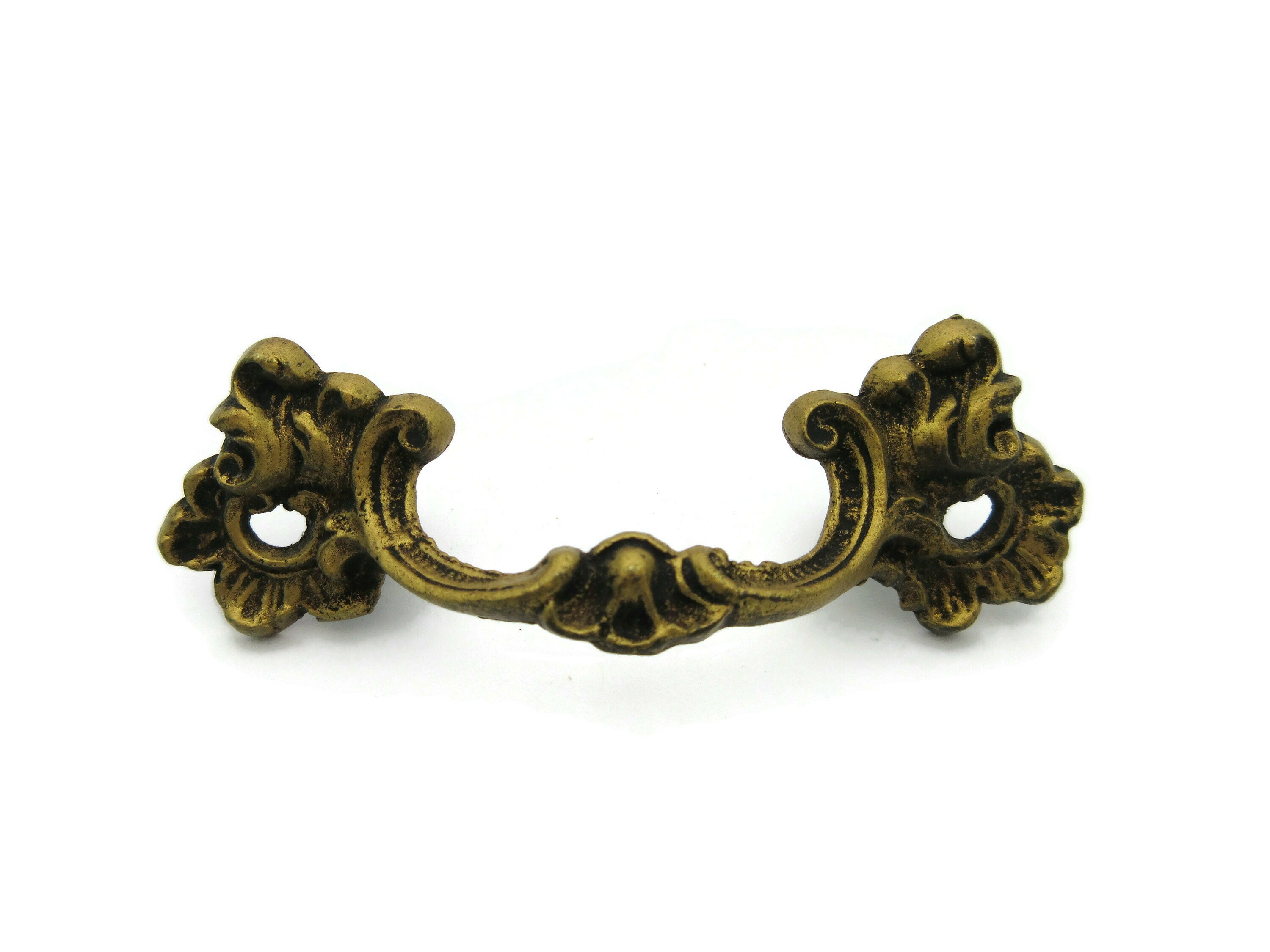 3 1/2" Center Vintage Pull French Provincial Keeler 7 1/8 " 