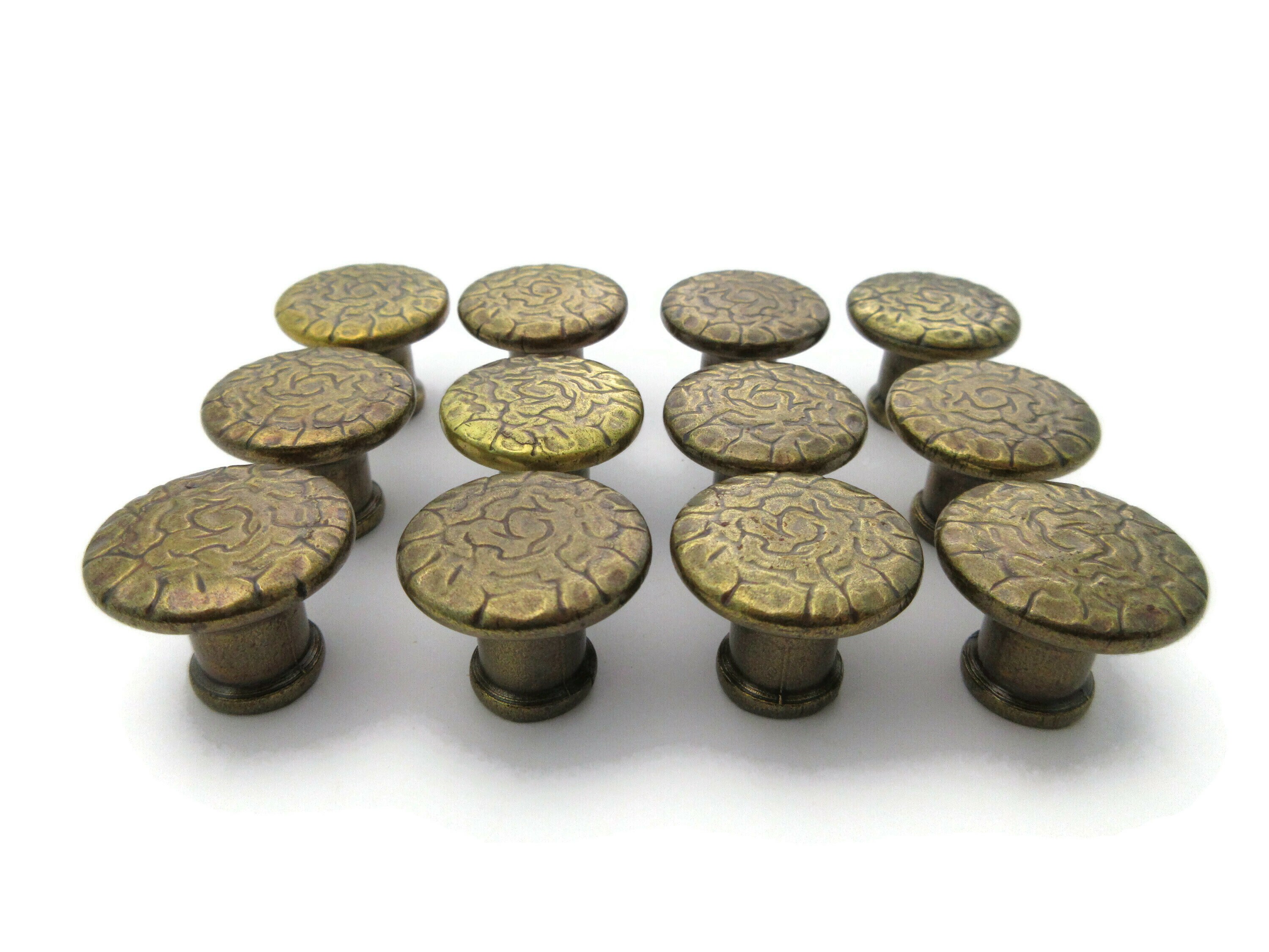 Sets of 12 Vintage Drawer Knobs 1 1/8 Diameter Etsy
