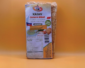 Haitian Cassava Bread Kasav Traditional Manioc Flatbread Authentic Caribbean Snack Gluten Free Natural Ginger Sweet Treat