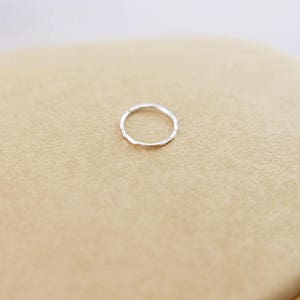 Nose ring .White Gold 14k Helix .cartilage earring .opal hoop helix earring. 14k body piercing . boho helix. helix, Eyebrow, Tragus