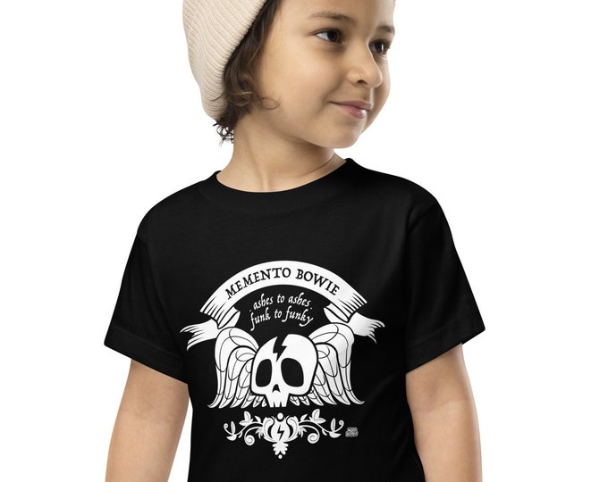 Memento Bowie Toddler Short Sleeve Tee