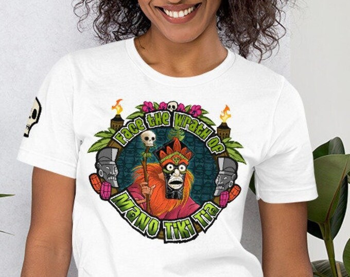 Tiki Witch Doctor Unisex T-shirt