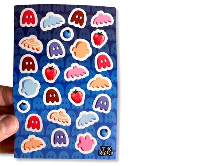 MONSTER CEREAL 6" x 4" Vinyl Sticker Sheet - Free Shipping!