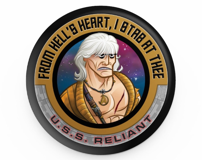 STAR TREK: The Wrath of Khan 1.5" Pin-Back Button