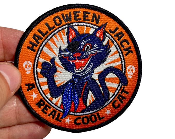 DAVID BOWIE: Halloween Jack 3" Fabric Patch - Free Shipping!