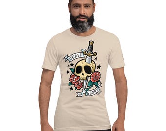 Death or Glory - Classic Tattoo Flash Unisex T-shirt