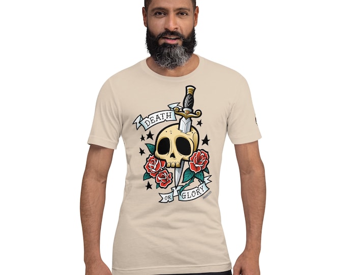 Death or Glory - Classic Tattoo Flash Unisex T-shirt