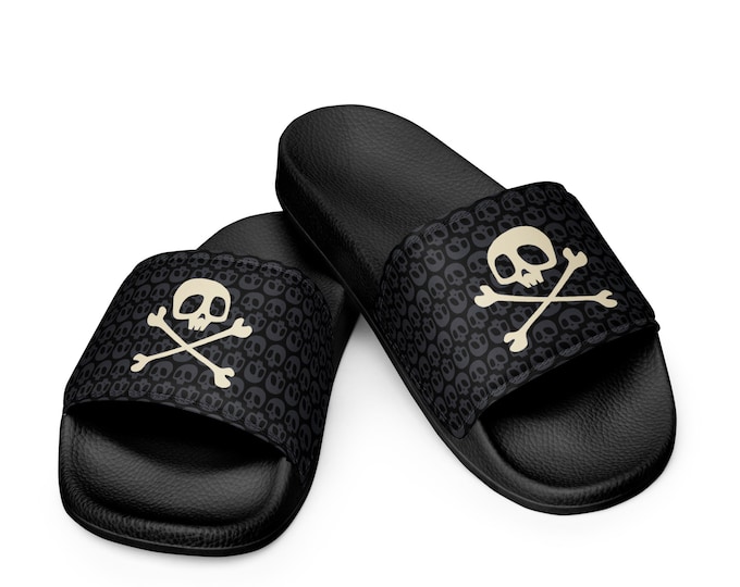 Pirate Skull & Crossbones Men’s Slides