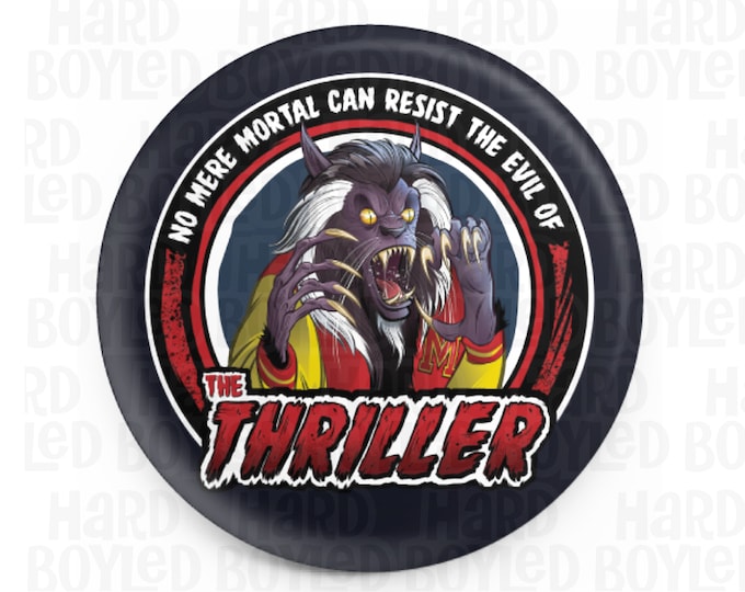 Michael Jackson: THRILLER 1.5" Pin-Back Button