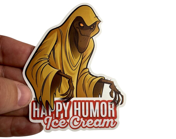 Ice Cream Phantoms *Vanilla-Scented* 3" Vinyl Sticker - Free Shipping!