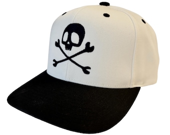 Pirate Skull & Crossbones Embroidered Baseball Cap