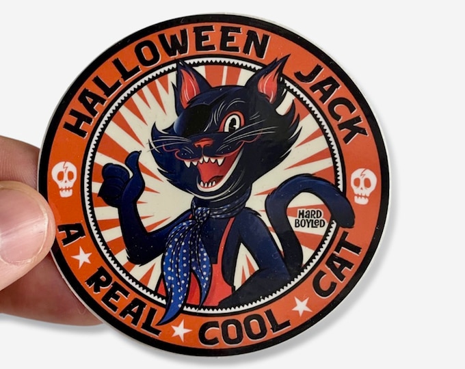 DAVID BOWIE: Halloween Jack 3" Vinyl Sticker - Free Shipping!