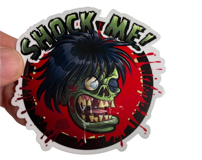 SHOCK MONSTER 3" Vinyl Sticker - Free Shipping!