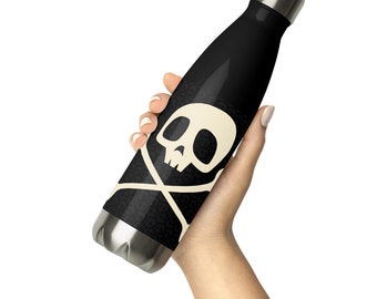 Pirate Skull & Crossbones 17oz Water Bottle