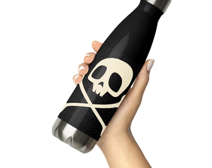 Pirate Skull & Crossbones 17oz Water Bottle