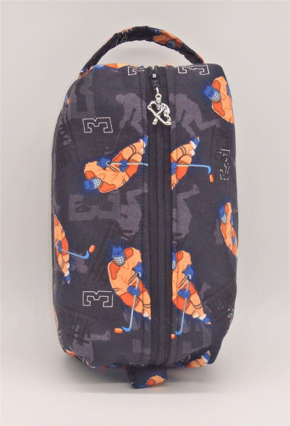 Ice Hockey Bag Hat Trick Pouch Hockey Toiletry Bag Ditty Etsy