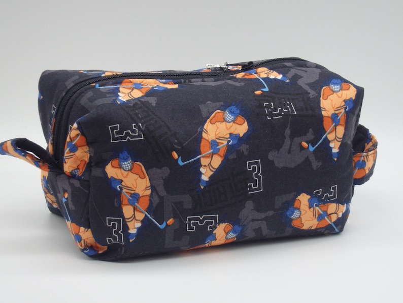 Ice Hockey Bag Hat Trick Pouch Hockey Toiletry Bag Ditty Etsy