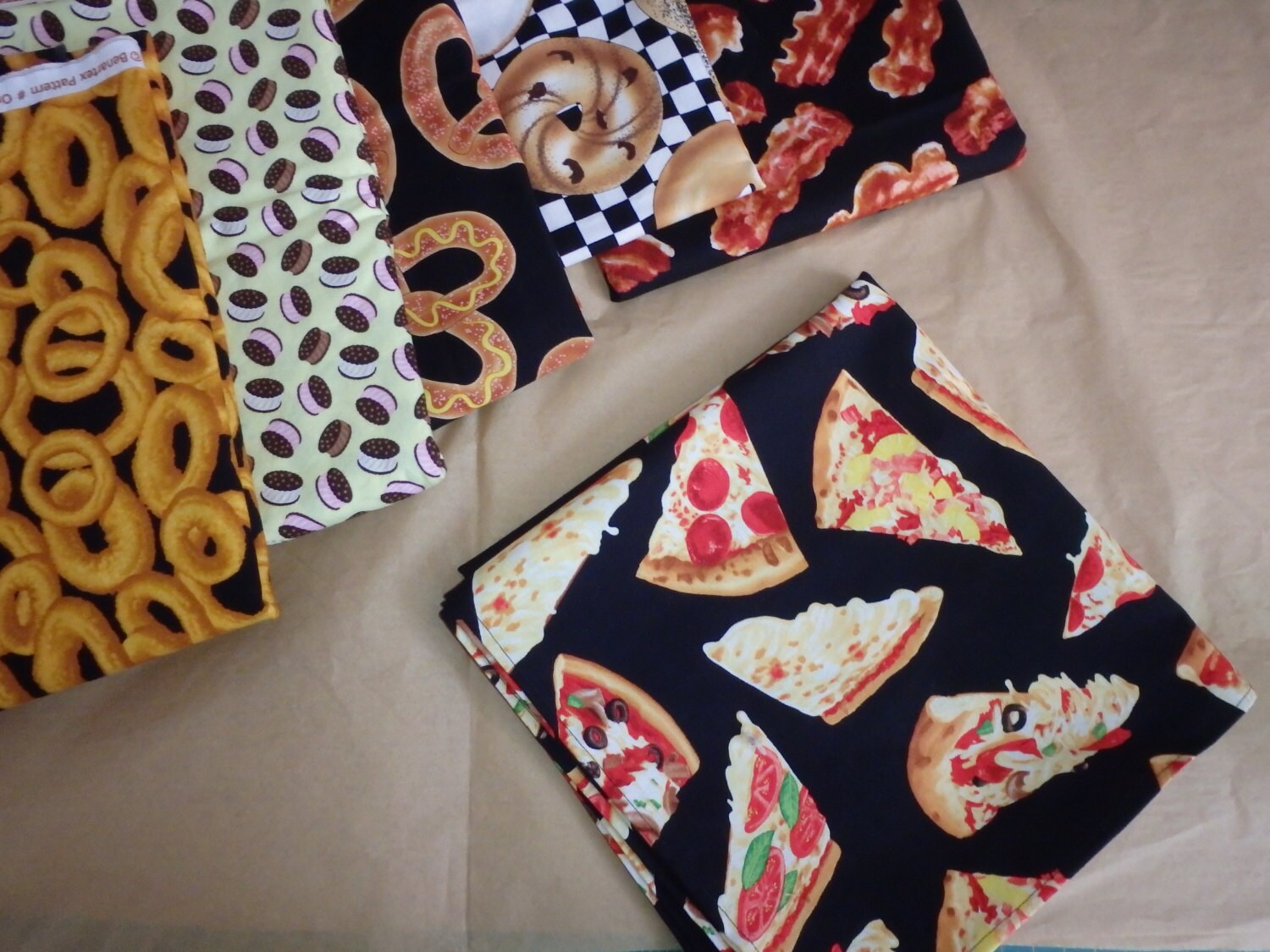 Pizza Bandanna Pizza Bandana Extra Large Bandana Pizza Etsy