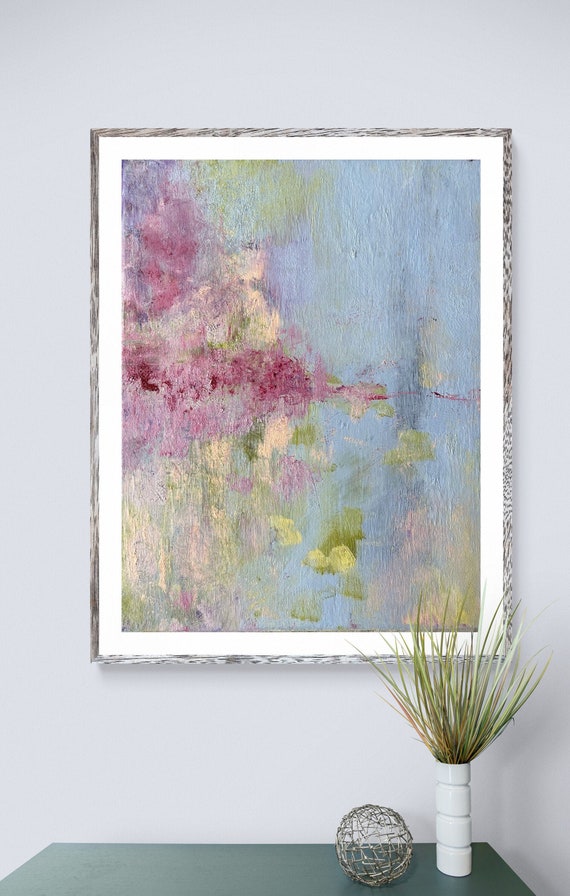 Abstract Wall Art Canvas Prints of Original Oil Painting Etsy