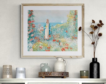 Our Lady Star of the Sea Art Print: Catholic Home Decor