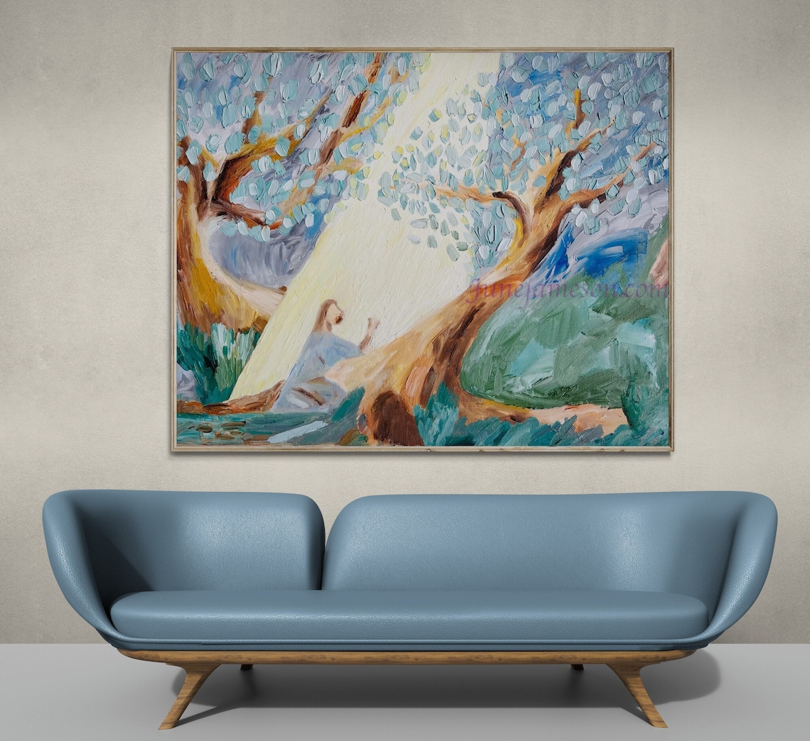 Catholic Art Wall Jesus Painting Catholic Art Prints Etsy