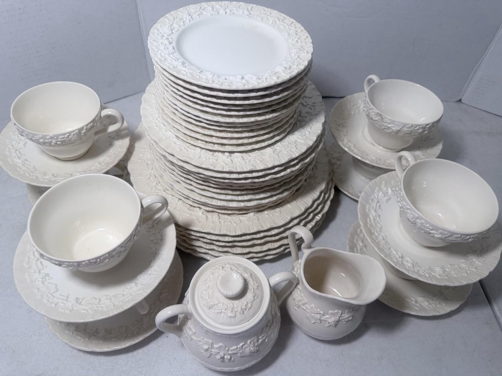 Wedgwood Queensware Dinner Set - Etsy