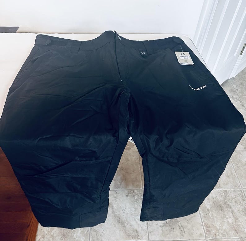 12 Arctix snow pants Men's 2xl_ Black insulated waterproof ski /outdoor. image 6