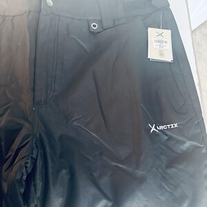12 Arctix snow pants Men's 2xl_ Black insulated waterproof ski /outdoor. image 4