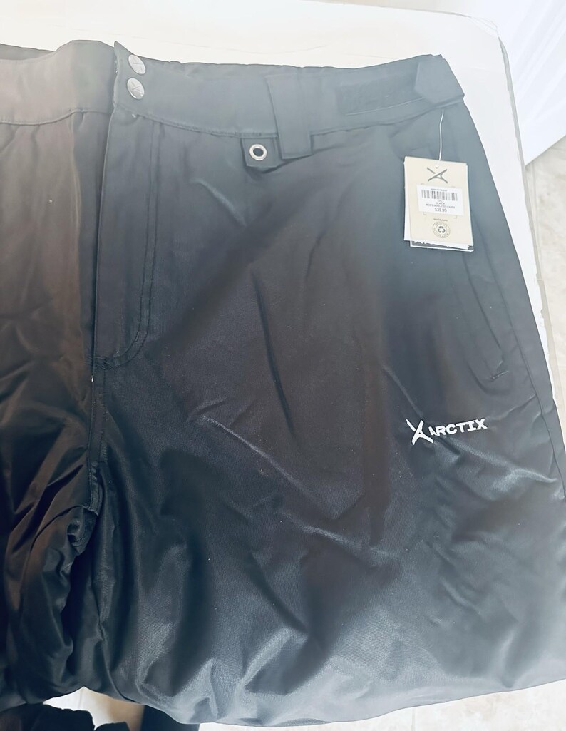 12 Arctix snow pants Men's 2xl_ Black insulated waterproof ski /outdoor. image 4