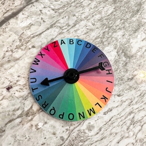 Spinner del alfabeto - Portátil
