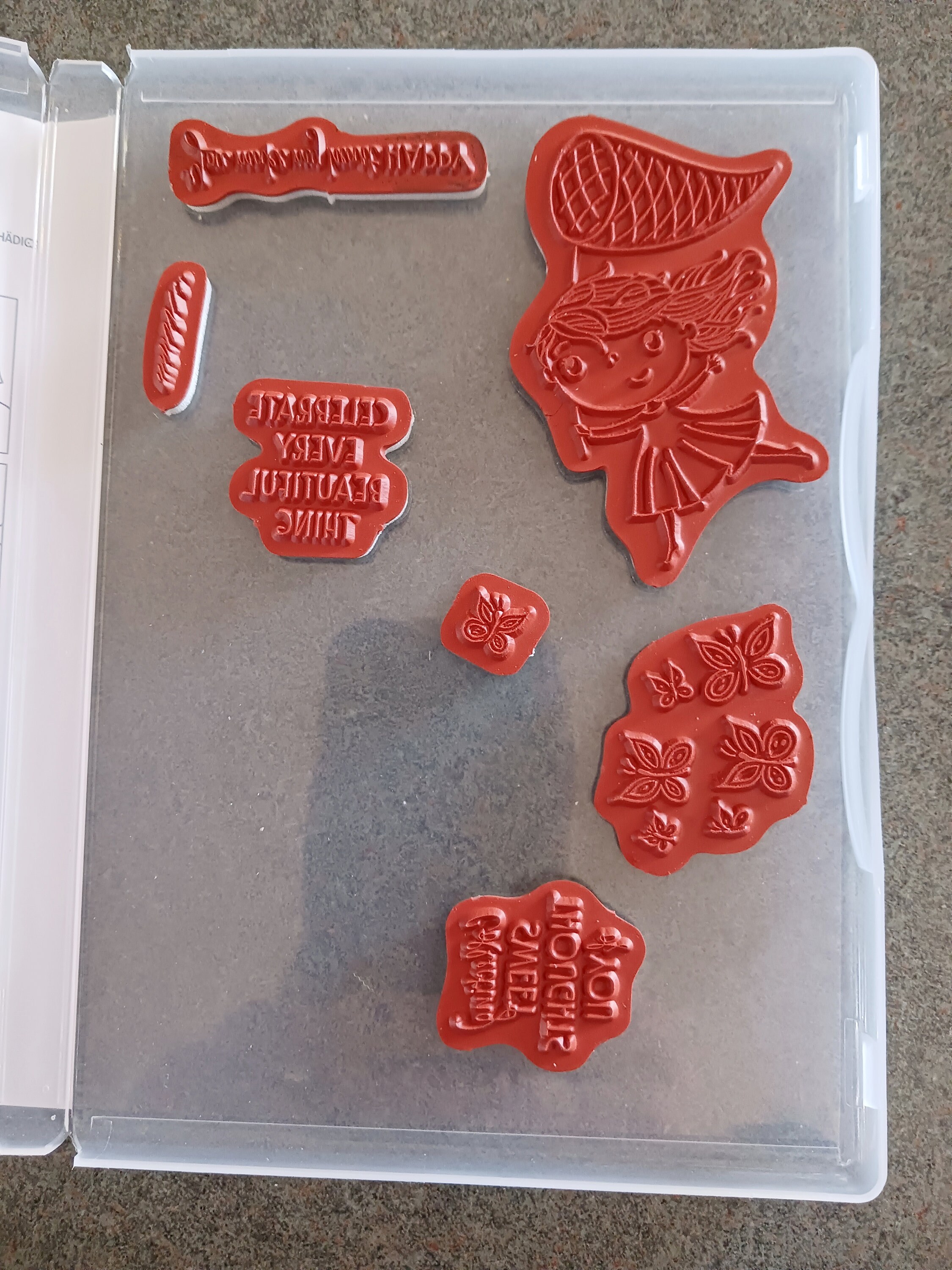 Stampin up Retired Catching Butterflies Stamp Set - Etsy