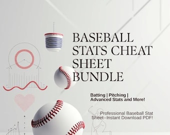Komplettes BaseballAnastiches Stats Bundle