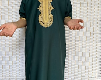 Boys Morrocan Thobes Finely Embroidered