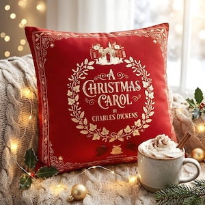 Christmas Carol Throw - Etsy