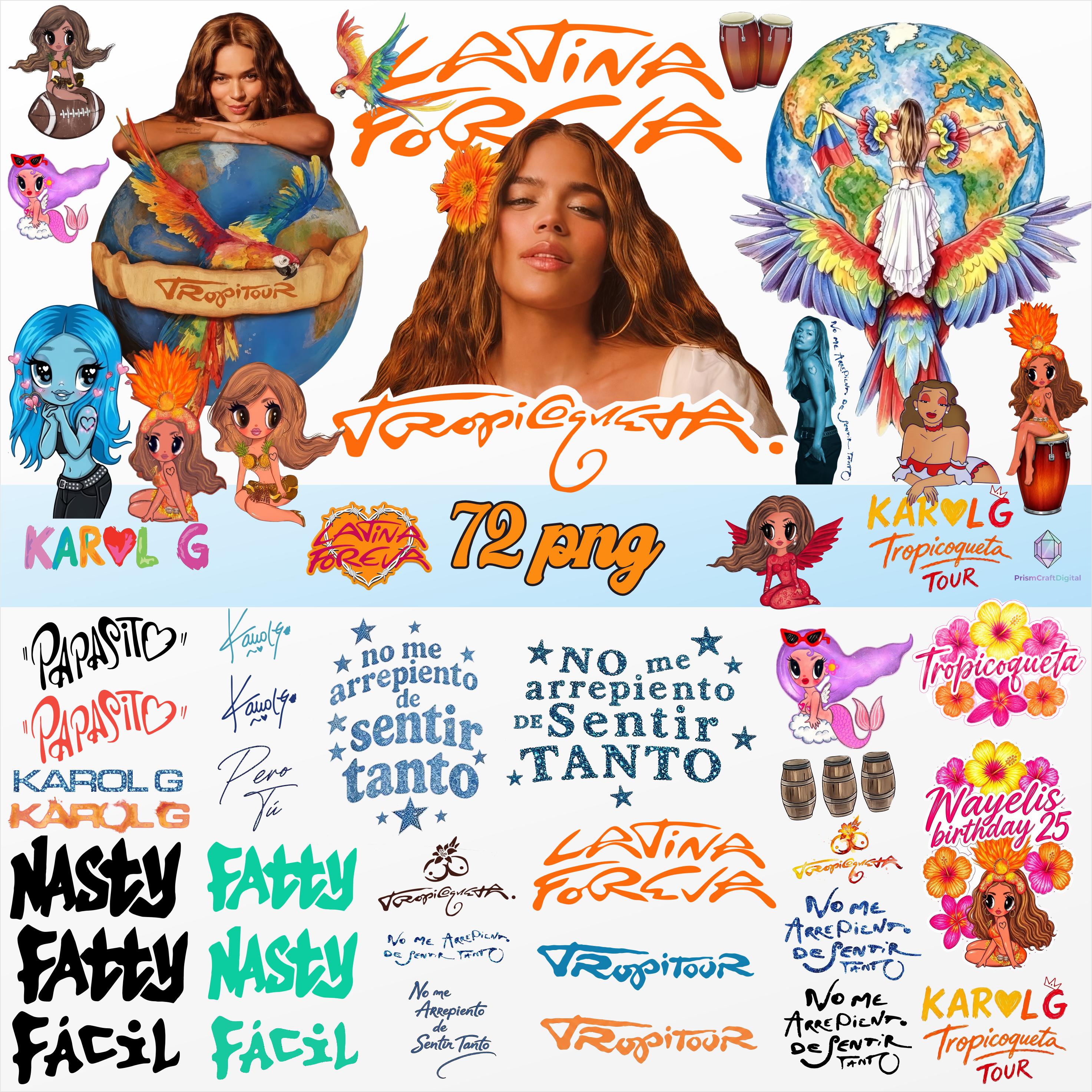 Karol G Svg Bundle - Etsy