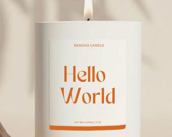 Programmer Gift Candle for Software Engineer For Full Stack Developer Birthday and Christmas Gift