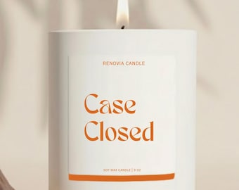 Lawyer Gift Candle for Legal Professional For Her Birthday and Christmas Gift For Attorney