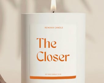 Sales Representative Gift Candle for Account Executive For Her Birthday and Christmas Gift The Closer