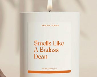 Dean Gift Academia Candle For University Professor Researcher Gift
