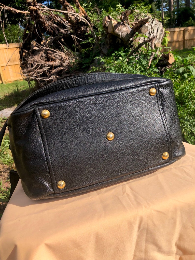 Authentic Longchamp Leather Travel Bag Etsy