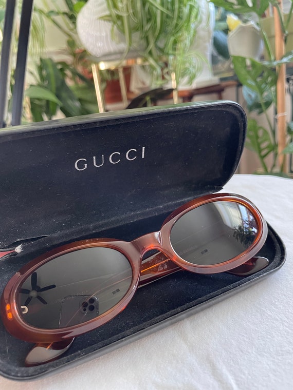 90s GUCCI sunglasses GG2419/N/S Women's Browns - image 3