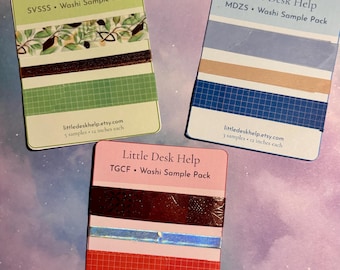 Washi Tape Sample Pack | MDZS, SVSSS, TGCF | Danmei Merch | Stationary Sampler