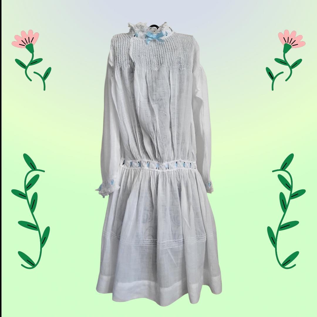 Drop Waist Smocked Dress - Etsy Drop Waist Smocked Dress - Etsy