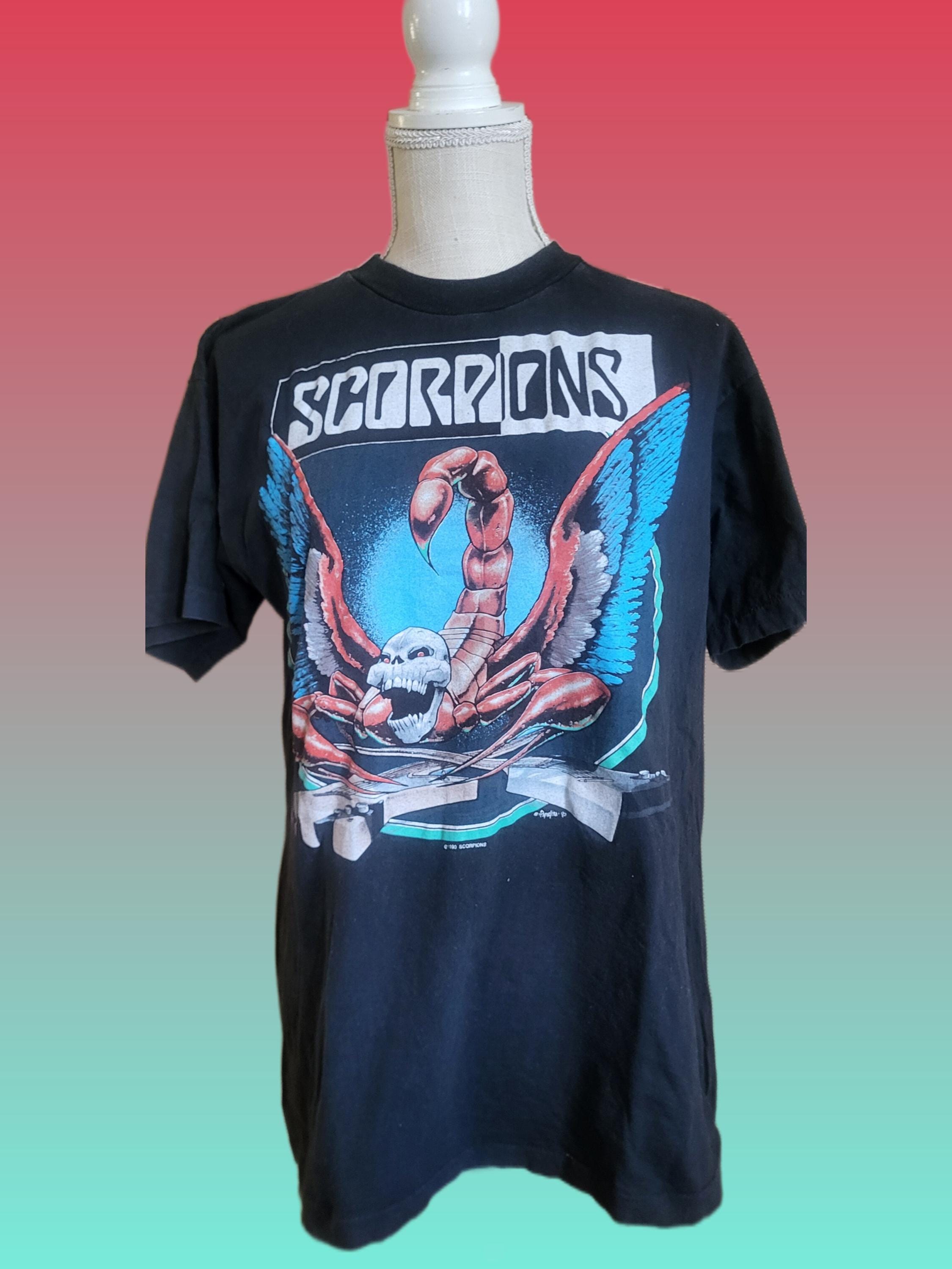 Scorpions Tour Shirt - Etsy