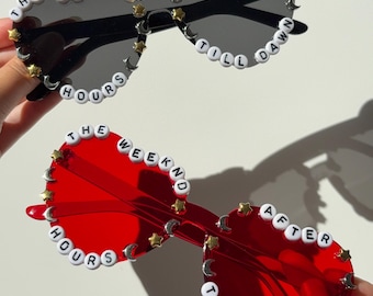The Weeknd Concert Glasses