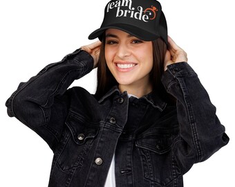 Team Bride Trucker Hat | Embroidered Bachelorette Mesh Cap