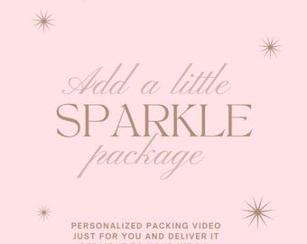 A Little Sparkle – Personalized Gift Wrapping Video | Custom Sparkle Packaging | Add Extra Magic & Joy to Every Gift