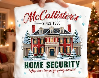 Funny Santa Home Security Christmas Sign | Holiday PNG SVG (Digital Download)